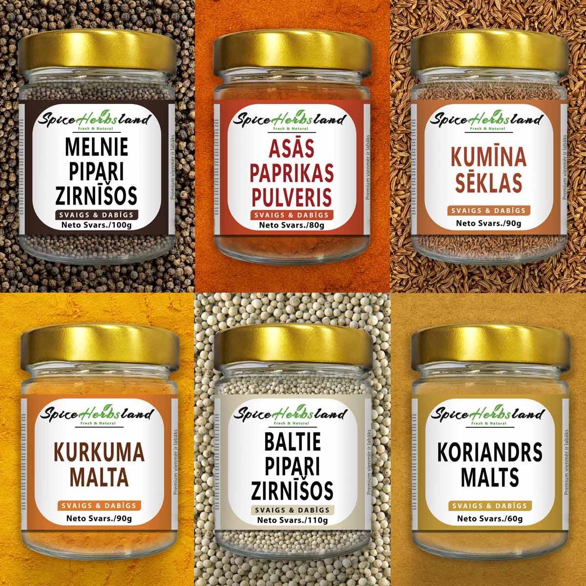 Ševpavāru Kolekcija - 6 Gab. Iepakojums