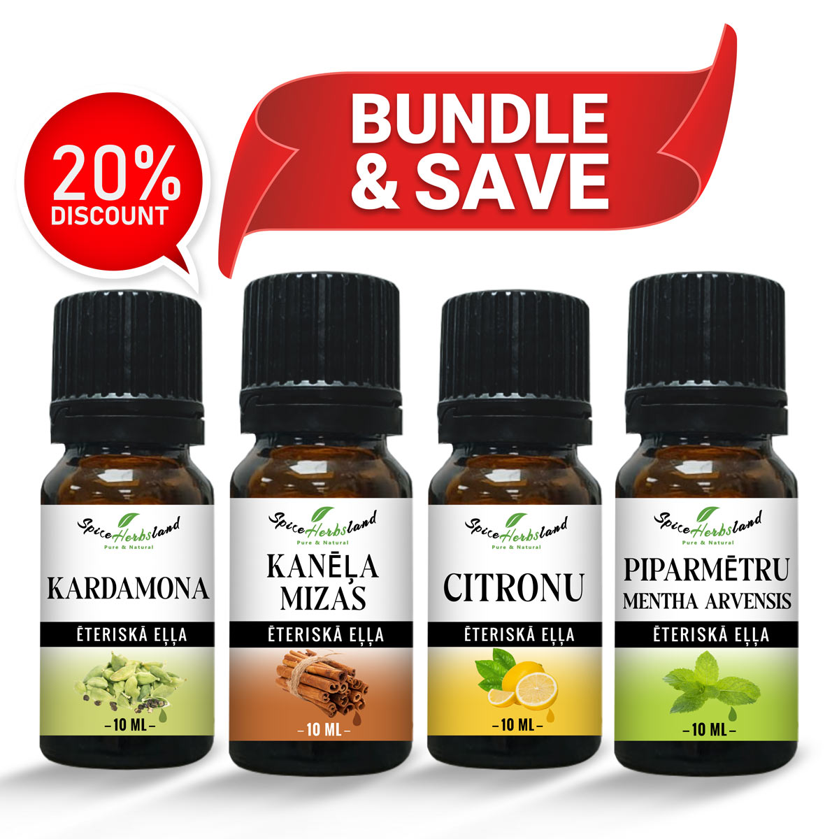 Enerģijas uzlabošanai – komplekts no 4