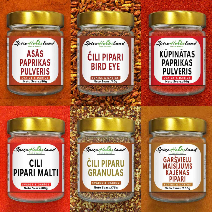 Čili Kolekcija - 6 Gab. Iepakojums