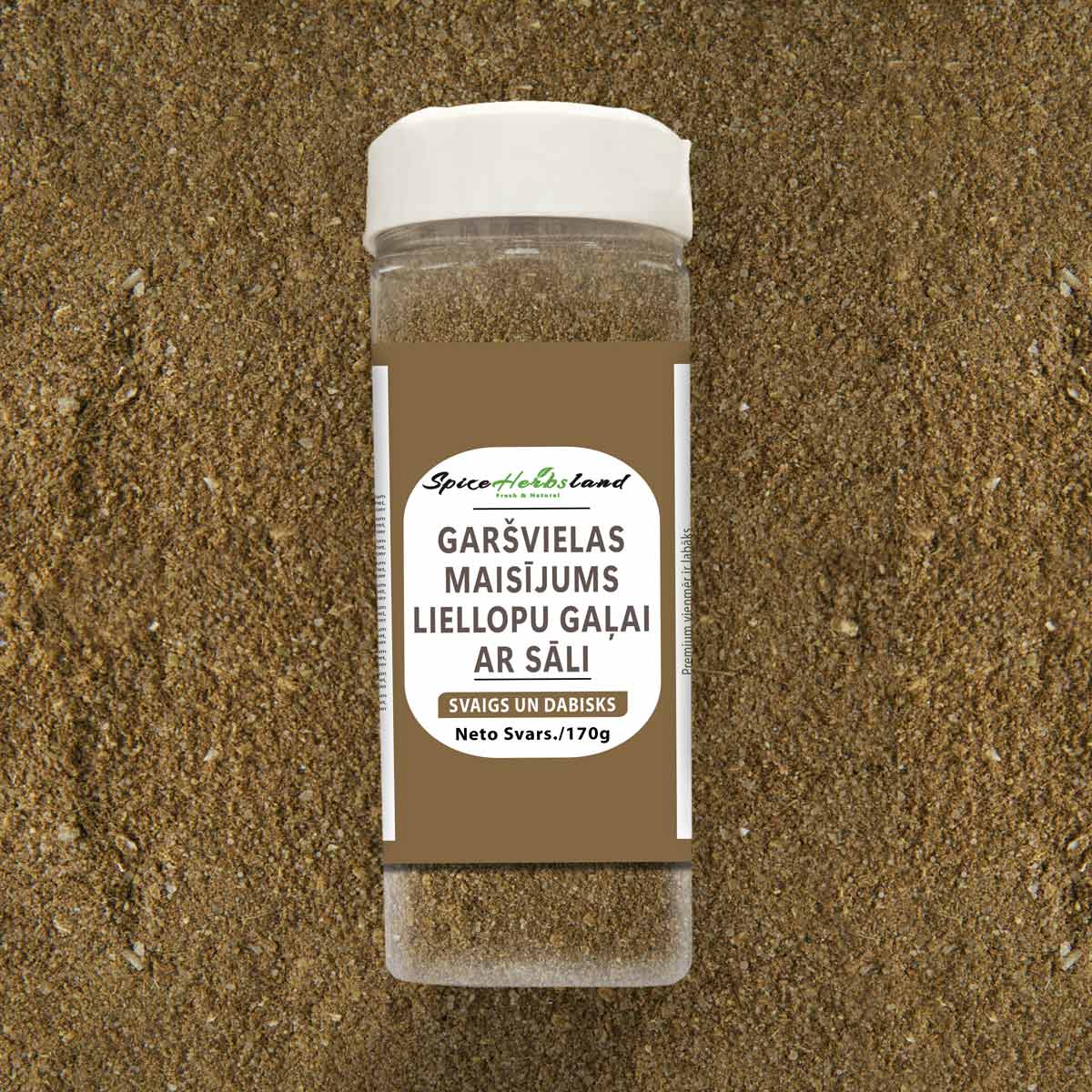 Garšvielas maisījums Liellopu gaļai ar sāli