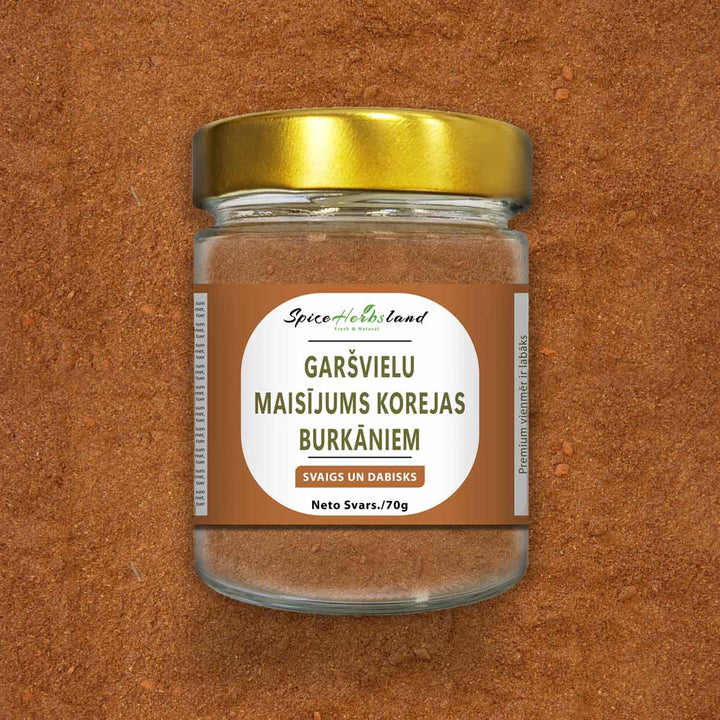 Garšvielu Maisījums Korejas Burkāniem