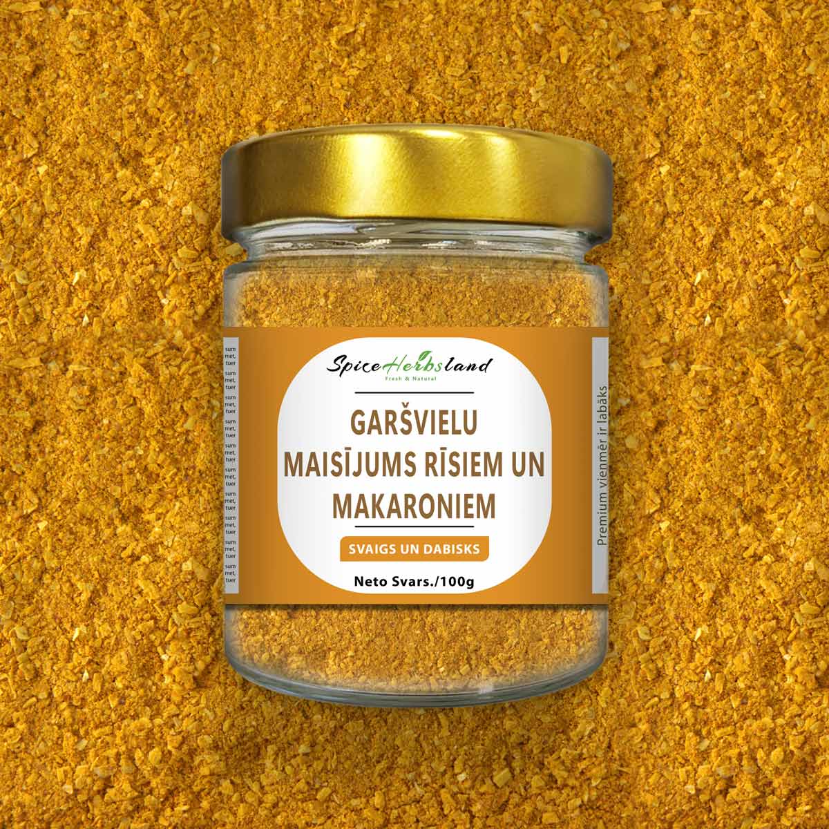 Garšvielu Maisījums Rīsiem un Makaroniem