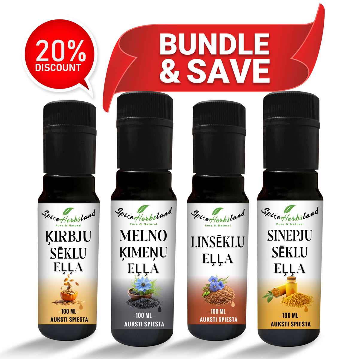 Gremošanas veselība – komplekts no 4