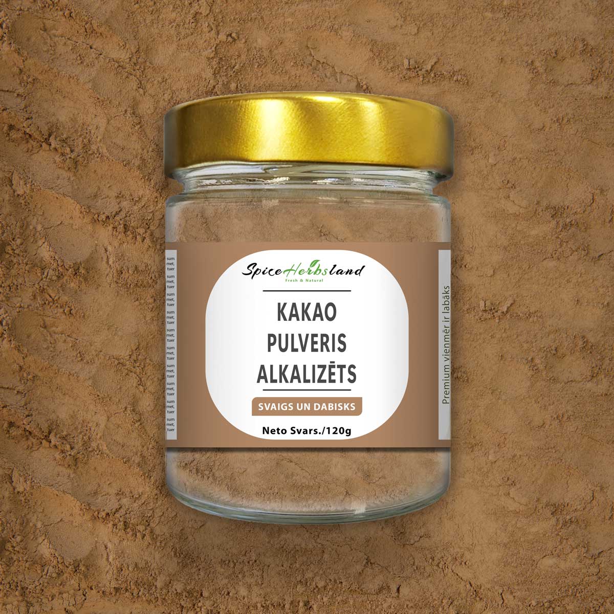 Kakao pulveris alkalizēts 10-12%