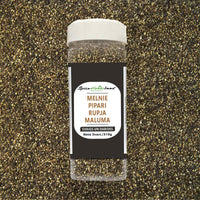 Melnie pipari rupja maluma