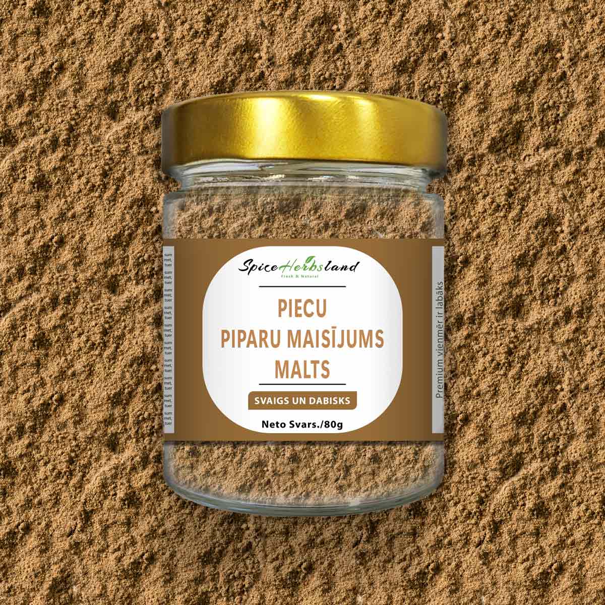 Piecu Piparu Maisījums Malts
