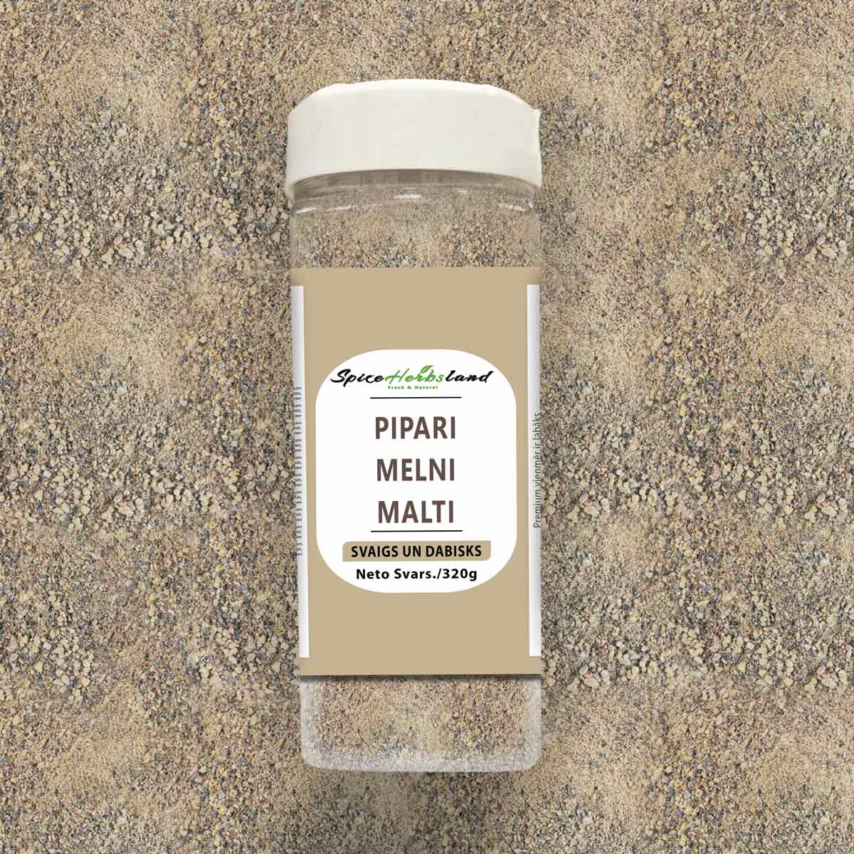 Melnie maltie pipari