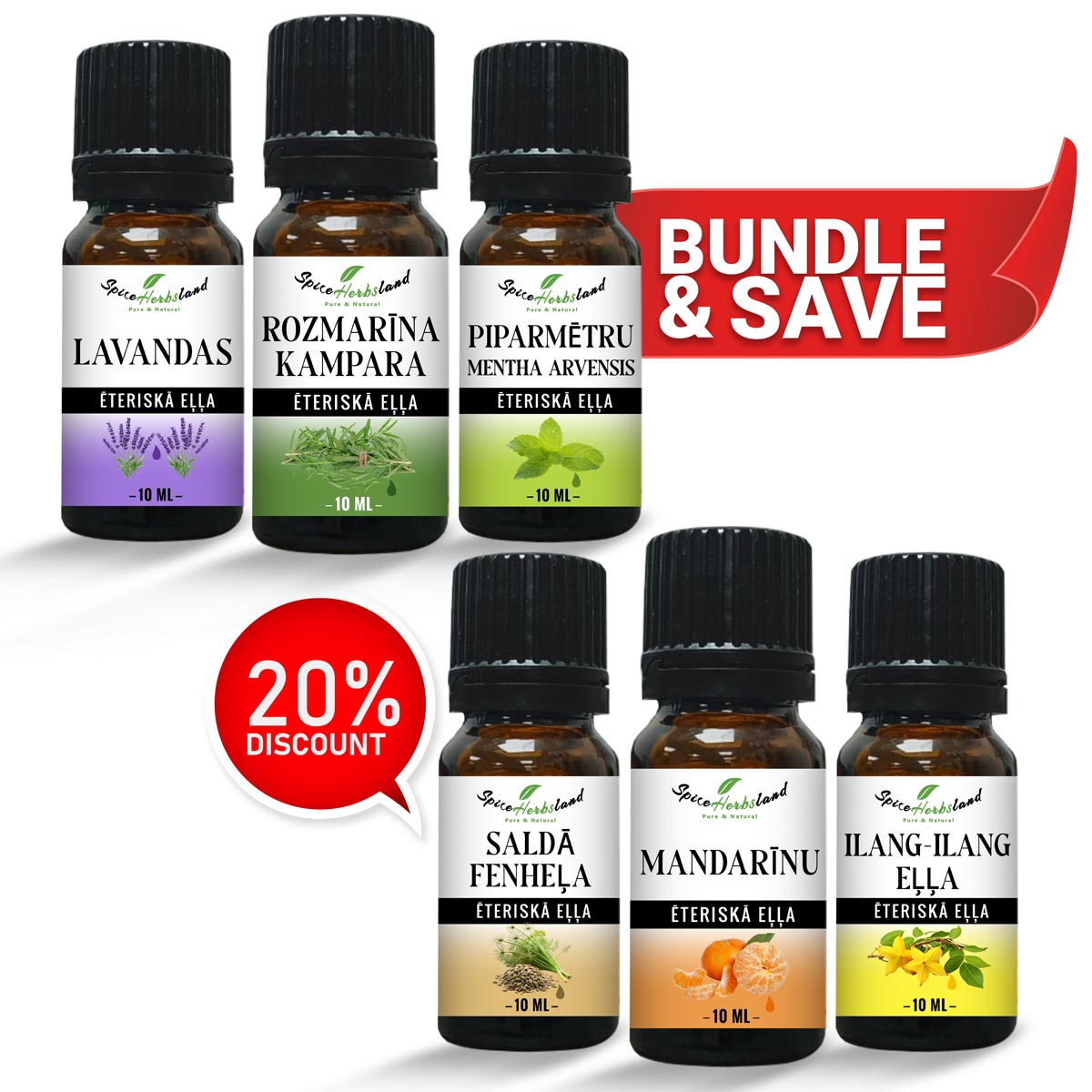 Stresa mazināšanai - 6 gabaliņu iepakojums