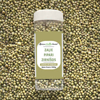 Zaļie pipari zirnīšos