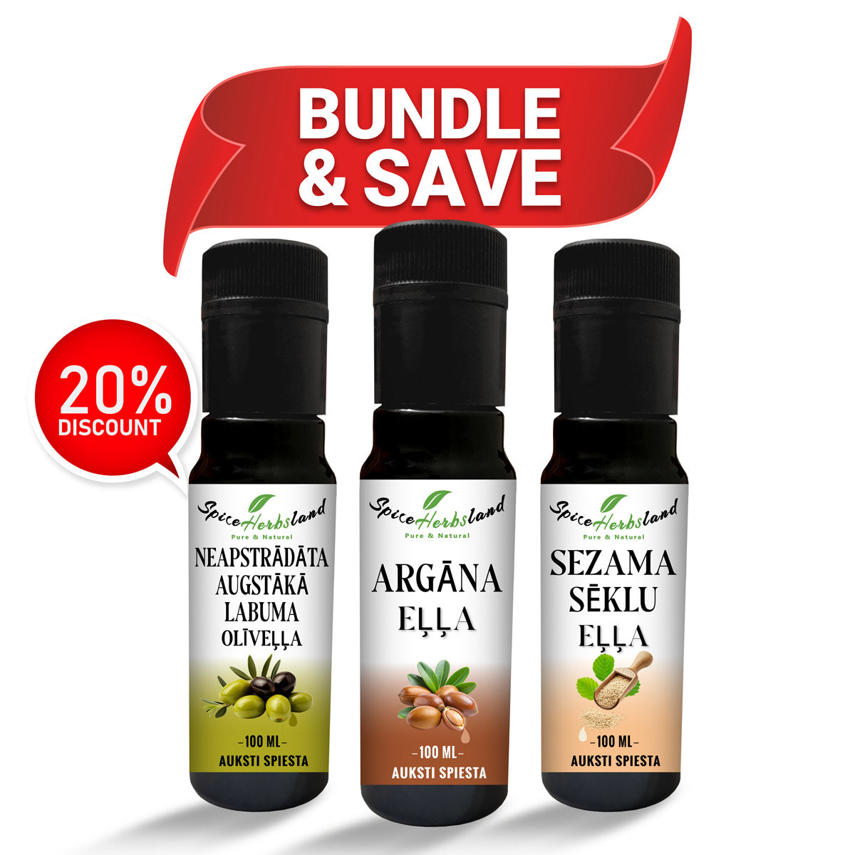 Zelta Trio Komplekts