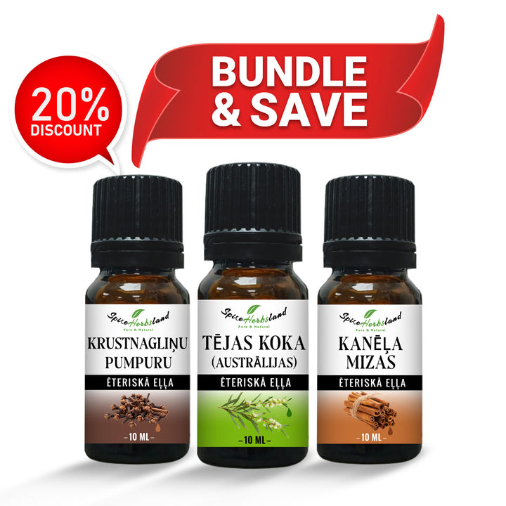 Zemējuma enerģija - 3 gabaliņu iepakojums